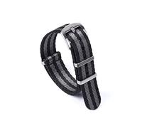 JASMKLX 20mm 22mm reloj de reloj de relojes de la OTAN Strap Nylon Fit for James Bond 007 Militar de cinturón de seguridad Reloj Accesorios(Bond,20mm)