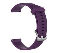 JASMKLX 20mm Premium Silicone Strap WatchBands Ajuste for TimeX Weekender Expedition 10 Color sólido Moda Suda a prueba de correa deportiva(43 EU,Large Size)