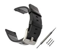 JASMKLX 22 mm Italia Guía de cuero petrolero 1 2 hombres Wi500q wi501q Mire el vector de la banda de liberación rápida de la banda de liberación rápida for ASUS ZENWATCH FIT for LG(Black silver clasp)
