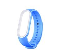 JASMKLX Banda de la pulsera de reemplazo de silicona a prueba de suda for Xiaomi Ajuste for MI BAND 6 5 BANDS / 5 ACCESORIOS DE RELOJ DE LA CORTÓN AFRUEBA(15)