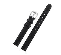 JASMKLX Banda de reloj de cuero de mujer apto for Calvin Klein Ck k3e236 k2b231 k3n231 WatchStrap WatchBand Pulsera 12mm 14mm Hombre de reemplazo(Schwarz,14mm)