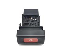 JASMKLX Botón de Interruptor de luz de señal de Advertencia de Emergencia for Coche, Compatible for Nissan Pickup D22 Paladin(B)
