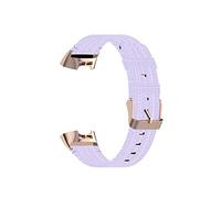 JASMKLX Candiones de relojes de nylon Fit for Fitbit CHARGE3 CHARGE4 BAND FASHION DURANTE TEA DURANTES A prueba de golpes Resistente a la pulsera Resistente a la pulsera Accesorios(2)
