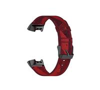 JASMKLX Candiones de relojes de nylon Fit for Fitbit CHARGE3 CHARGE4 BAND FASHION DURANTE TEA DURANTES A prueba de golpes Resistente a la pulsera Resistente a la pulsera Accesorios(39 EU)