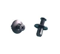 JASMKLX Clip de sujeción automático, Pin de retenedor, Remache Apto for Renault Clio Megane 2 Megane 3 Duster captur Clio Scenic kadjar Fluence 10/20/30 Uds.(10PCS)