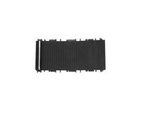 JASMKLX Compatible for BMW Serie 3 E46 1998-2005, Consola Central de automóvil, persianas deslizantes, portavasos, Cubierta de persiana Enrollable(Schwarz)