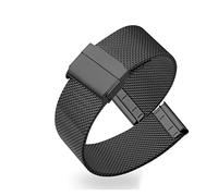 JASMKLX Doble la banda de reloj de acero inoxidable de acero inoxidable Fit for Huawei Watch Fit for Honor S1 Fit SmartWatch Milanese Reemplazo de la muñeca Ajuste for TicWatch C2(1,For Huawei Watch)