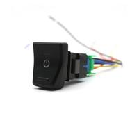 JASMKLX Encendido y Apagado del Coche Luz LED Luz antiniebla Delantera Cámara Grabación Botón de Interruptor LED for Cable de conexión Apto for Toyota Wilanda RAV4 2020(Power)