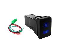 JASMKLX Interruptor de botón de Encendido y Apagado for luz antiniebla Azul de 12 V, Compatible for Toyota 2015, Compatible for Hilux Gun Prado 150 200 RAV4 HiAce Landcruiser.(Reverse Camera)