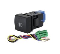 JASMKLX Luz de Encendido luz antiniebla Trasera Delantera Encendido Apagado LED DRL Interruptor de botón for Cable Apto for Toyota Camry Corolla 2018 Rav4 2019 2020(Front Fog Light)