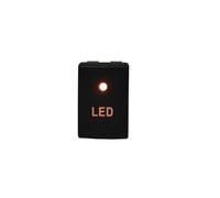 JASMKLX Luz LED for Coche, Interruptor de luz antiniebla Delantera, botón pulsador diferencial Trasero, Accesorios Aptos for Suzuki Jimny 2007-2015, Estilo automático(LED)