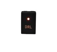 JASMKLX Luz LED for Coche, Interruptor de luz antiniebla Delantera, botón pulsador diferencial Trasero, Accesorios Aptos for Suzuki Jimny 2007-2015, Estilo automático(DRL)