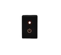 JASMKLX Luz LED for Coche, Interruptor de luz antiniebla Delantera, botón pulsador diferencial Trasero, Accesorios Aptos for Suzuki Jimny 2007-2015, Estilo automático(Power)