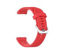 JASMKLX Pulsera Fit for Garmin 245 Correa Botón oficial Silicone Watch Band Sports Strap Fit for Forerunner 245m / 645 / Vivoactive3 / Vivomove HR(2,Vivoactive3)