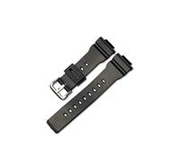 JASMKLX Sport Silicone Reemplazo Reloj Banda Ajuste for Casio BABY-G BA-110 120 111 112 Accesorios de pulsera de bucle de goma elástica premium(Schwarz)