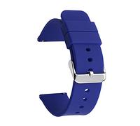 JASMKLX Sport Silicone Strap Strap Wnist Bracelet Fit For Samsung Fit for Galaxy Fit for Active 2 Fit for Huawei GT 2E Fit For Quartz Fit For Business Watch 14 16 18 20 mm 22 mm 24 mm de 24 mm(Dark bl