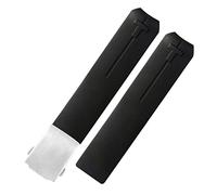 JASMKLX Wheamband de silicona 20 mm 21mm deportes toque T013 t047 Correa de goma T-Sport Wamkband impermeable T013420A T047420A T33 Apto for Tissot(Black silver 21mm)