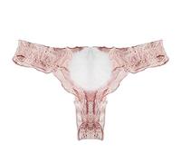 JasmyGirls Tangas de encaje para mujer, ropa interior de dama, bragas conejito, cosplay lencería linda cola anime Panty sexy G-String Kawaii Briefs