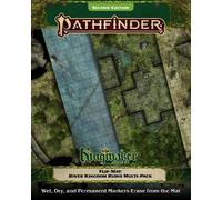 Jason A. Engle Paizo- Alfombrilla abatible, Multicolor, Medium (PZO2030) (Map)