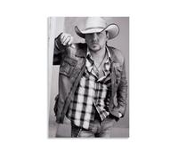 Jason AldeanArt - Lienzo impreso de pinturas al óleo, reproducción moderna en lienzo, ilustraciones abstractas de paisajes impresos en lienzo, arte de pared para decoración del hogar y la oficina