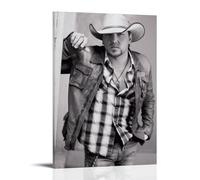 Jason AldeanArt - Lienzo impreso de pinturas al óleo, reproducción moderna en lienzo, ilustraciones abstractas de paisajes impresos en lienzo, arte de pared para decoración del hogar y la oficina