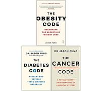 Jason Fung The Wellness Code Series 3 Books Collection Set (The Obesity Code, The Diabetes Code, The Cancer Code)