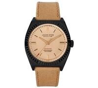 Jason Hyde Amber Crystal Reloj para Hombre Analógico de Cuarzo con Brazalete de Ropa JH10014