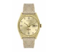 Jason Hyde Ruby-eigth Reloj para Mujer Analógico de Cuarzo con Brazalete de Ropa JH20021