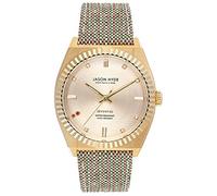 Jason Hyde Ruby-eigth Reloj para Mujer Analógico de Cuarzo con Brazalete de Ropa JH20021
