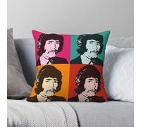 Jason King Peter Wyngarde - Funda de almohada cuadrada de poliéster y lino, terciopelo, con cremallera, decorativa, para sofá, sillón, venta al por mayor