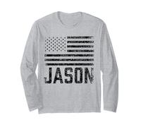 Jason Nombre Nombre Nombre EE.UU. Personalizado Manga Larga