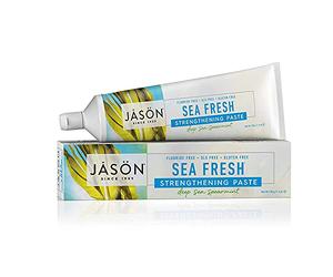 Jason - Pasta de dientes completamente natural, mar fresco -paquete de 2 Jason Natural Cosmetics