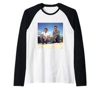 Jason sacerdotal Luke Perry Beverly Hills 90210 Michael Grecco Camiseta Manga Raglan