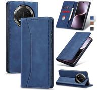 Jasonyu Funda para Honor Magic 7 Lite,Cuero PU Carcasa,Tipo Libro Flip Case con Tarjetas y Cartera,Soporte Plegable,Cierre magnético,Capa (Azul)