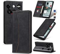 Jasonyu Funda para Nothing Phone 3 Flip Case,Negro