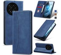 Jasonyu Funda para OnePlus 13,Cuero PU Carcasa,Tipo Libro Flip Case con Tarjetas y Cartera,Soporte Plegable,Cierre magnético,Capa (Azul)