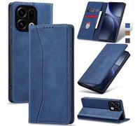 Jasonyu Funda para OPPO Find X9,Cuero PU Carcasa,Tipo Libro Flip Case con Tarjetas y Cartera,Soporte Plegable,Cierre magnético,Capa (Azul)