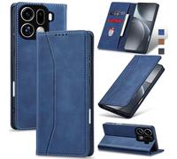 Jasonyu Funda para OPPO Find X9 Pro,Cuero PU Carcasa,Tipo Libro Flip Case con Tarjetas y Cartera,Soporte Plegable,Cierre magnético,Capa (Azul)
