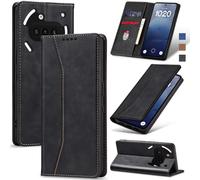 Jasonyu Funda para Xiaomi Nothing Phone 3a,Cuero PU Carcasa,Tipo Libro Flip Case con Tarjetas y Cartera,Soporte Plegable,Cierre magnético,Capa (Negro)