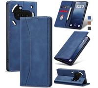 Jasonyu Funda para Xiaomi Nothing Phone 3a Flip Case,Azul