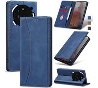 Jasonyu Funda para Xiaomi Nothing Phone 3a Pro Flip Case,Azul