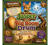 Jasper and the Big Boom Drum: How a Little Jackal Found His Brave Heart for kids, toddlers, preschool, early readers age 3-7: moral story that teaches ... animal fable (Principles through stories)