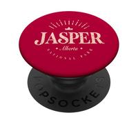 Jasper Canadá | Jasper National Park Alberta Modern PopSockets PopGrip Adhesivo