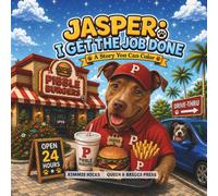 Jasper: I Get The Job Done: A Cozy Pitbull Dog Story Coloring Book (Rescue Stories You Can Color)