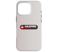 Jasper Logo Emblema - Jasper National Park Alberta Canadá Carcasa para iPhone 16 Pro