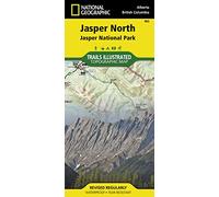 National Geographic - Jasper North: Trails Illustrated National Parks 903 - Mapa
