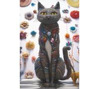 Jasper The TimidCat Notebook: Embellished Curiosity & Joyful Whiskers: A simple, inspiring notebook for journaling, planning, and creative expression