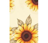 Jasper The TimidCat Notebook: Shades of Orange Sunflowers: A simple, inspiring soft cover notebook for journaling, planning, and creative expression