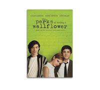 JASURYWO I R I The Perks of Being A Wallflower (4) pósteres estéticos para decoración de pared, lienzo vintage, póster decorativo para sala de estar, dormitorio, 30 x 45 cm, estilo sin marco