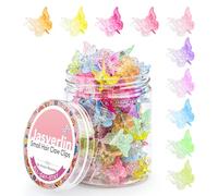 JASVERLIN Mini pinzas para el cabello con purpurina, brillantes y coloridos accesorios para el cabello Y2K para mujeres y niñas, pequeños clips de garra kawaii de los años 90, pinzas para el pelo